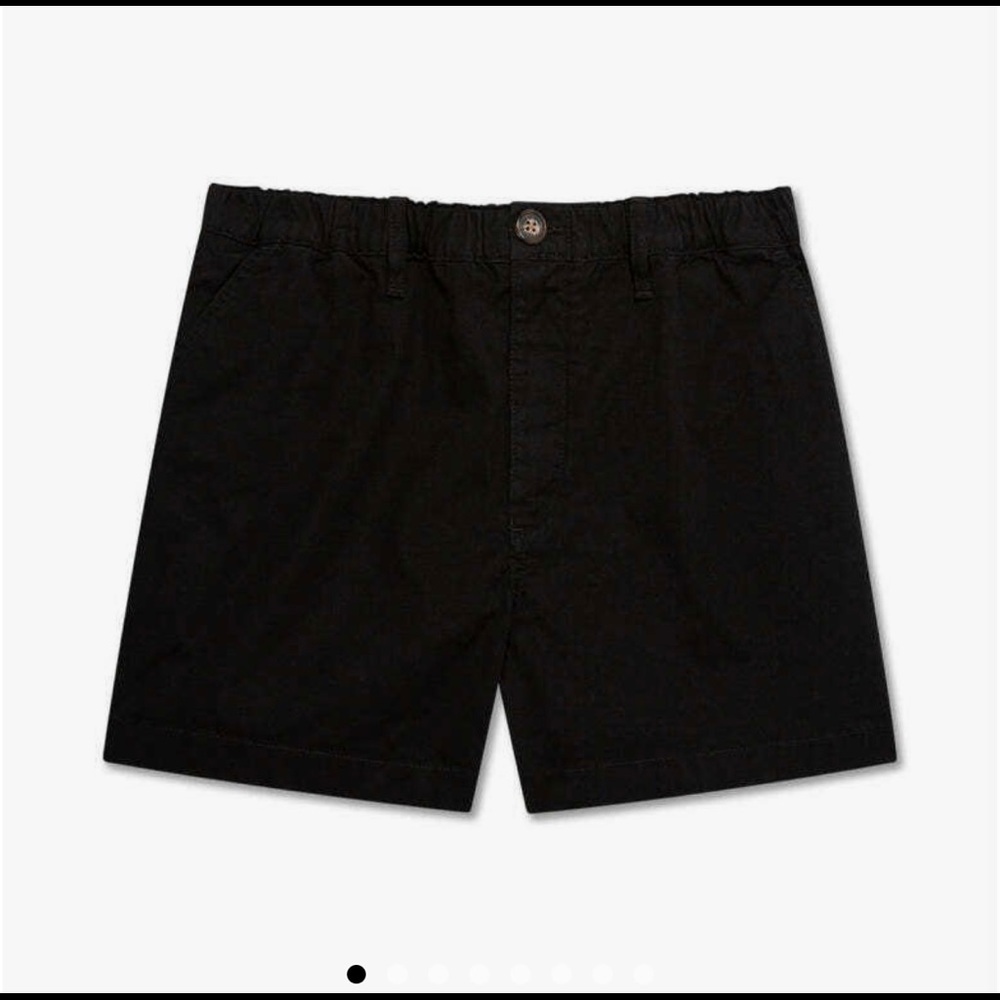 CHUBBIES 4” Stretch Shorts in Black (The Dark N’ Stormies)